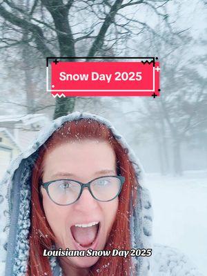 Louisiana Sneaux Day 2025 #louisiana #louisianasnow #snow #snowy #cajunsnowday #snowday #crazycleaninglady222  @crazycleaninglady225 @Long's Products 