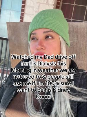 100 times Yes!!!  #winterweather #texas #dialysiswarrior #livingdonor #kidneydisease #awareness #life #fyp #parati 