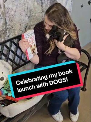 Tinker’s mom has a BOOK LAUNCH and donates a bunch of stuff! Get your copy - link in bio! #adogcalledducky @BetweenTheChapters #dogsoftiktok #BookTok @duckytheyorkie @kensingtonbooks #booktokker #dogtok #authorsoftiktok #doggos #animalshelters #gooddog #dogrescue 