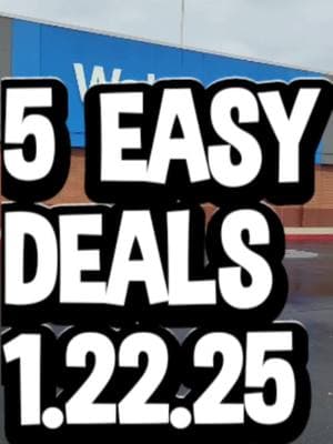 5 Easy Walmart Deals 1.22.25 🛍🛒 Hit That ❤️ Button  #walmartdeals  #walmartcouponingcommunity #walmartcouponers #walmartcouponerdeals #couponers #couponerdeals  #walmartcouponingcommunity #couponersoftiktok 