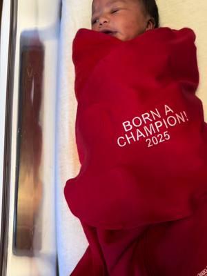 Born a Buckeye. Born a Champion 😤 All #BuckeyeBabies born at #OSUWexMed through the end of January will receive a special swaddle commemorating @Ohio State Football’s National Championship win! 🎉 #OhioState #BuckeyeBaby #GoBuckeyes #NationalChampionship #OhioAgainstTheWorld #Baby #Buckeyes #CFP #fyp 