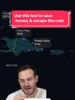 If you’re not using the Explore Map, you’re probably paying too much for flights. #travel #thepointsguy #googleflights #winter 