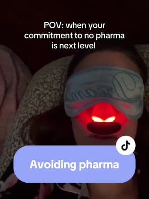 I avoid pharma like the plague. Including over the counter! Where are all my no pharma moms at?! #allergies #congestion #pharmafree #redlighttherapy #crunchymom 