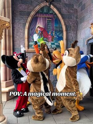 A magical moment with our favorite pals. ✨ . . . . . #Disneyland #DisneyParks #MagicKey #MagicKeyHolder #MagicisHere #DisTok #DisneyTikTok #DisTokCommunity #DisneyCreator #SleepingBeautyCastle #HappiestPlaceonEarth