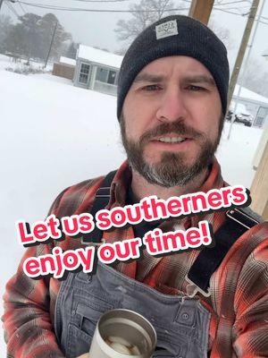 I said what I said! #louisiana #southlouisiana #snow #snowday #winter #fyp #bluecollar 