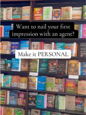 Here’s what to keep in mind when personalizing your query letter: ✏️ 1️⃣ WHY CHOOSE THEM?  Did you meet the agent at a pitching event, have you been following them on Twitter, or do you love one of the writers they represent? To grab an agent’s attention, mention why you’ve chosen to query them specifically. 2️⃣ CALL OUT SPECIFICS:  Highlight a specific book or client of the agent that resonates with your work. This demonstrates your familiarity with their portfolio and shows where you might fit in. 3️⃣ TAILOR YOUR GENRE:  If your story straddles multiple genres, emphasize the elements that align with the agent’s known preferences. This customization shows you understand their market and client base.  👉 Personalizing your query isn’t just polite—it’s strategic. It shows you’ve done your research and you understand why they’d be the perfect agent for your book. If an agent specifies they don’t require personalization, it’s okay to leave it out. But personalization can make a strong query stand out that much more.  #Queryingauthors #QueryTips #Writing #WritersOfTikTok #BookPublishing #Pubishingabook