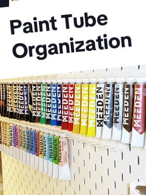 Need a better way to organize your @Meeden Art US acrylic paints? Watch as I tackle this fun and creative project to get my paint collection organized! Say goodbye to messy supplies and hello to an organized workspace!  #craftorganization #diyorganization #3dprints #3dprinting #3dorganizer #organize #craftroomstorage #crafteoomorganization #paintirganization #skadis #paint #paintersoftiktok 