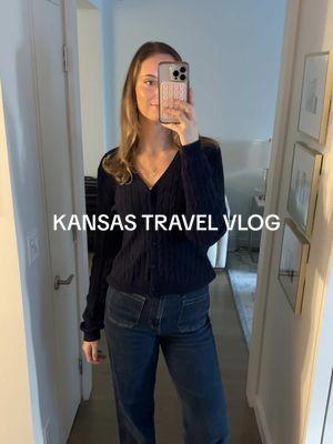 new york city to kansas ✈️♥️ @dillonwilhite #travelvlog #kansas #flightvlog #ku #kansasbasketball #collegebasketball #jayhawks 