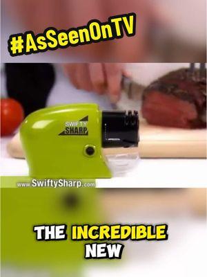 As Seen On TV - Swifty Sharp #asseenontv #infomercial #gadgets #oldcommercials #LifeHack #swiftysharp #fyp 