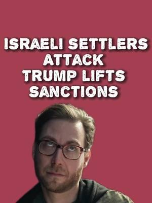 Israeli settlers continue to attack Palestinians in the West Bank and Trump lifts the sanctions previously placed on them for doing so. ⠀⠀⠀⠀⠀⠀ ⠀⠀ ⠀⠀⠀⠀⠀⠀ ⠀⠀⠀ ⠀⠀⠀⠀ ⠀⠀⠀⠀⠀⠀ ⠀⠀ ⠀⠀⠀⠀⠀⠀ ⠀⠀⠀ ⠀⠀⠀⠀ ⠀⠀⠀⠀⠀⠀ ⠀⠀ ⠀⠀⠀⠀⠀⠀ ⠀⠀⠀ ⠀⠀⠀⠀ #freepalestine #endtheoccupation #westbank #trump #israel #palestine 