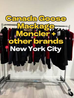 There’s a luxury outerwear sale with brands including Canada Goose, Mackage, Moncler and others going on right now in New York City and here are all of the details  📍437 Broadway, New York, NY 10013 📆 1/19-1/28 Sunday-Thursday: 11:00am - 7:00pm Fridays: Closed Saturdays Closed #samplesale #samplesalenyc #nycfashion 