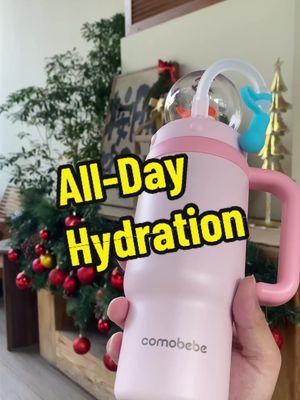 Stay Cool All Day with the Comobebe 24oz Whale Fountain Tumbler- Perfect for kids & Adults. #comobebe #tiktokshopyearendsale #newyearnewaura #tiktokshopjumpstartsale #tumbler #tumblersoftiktok #hydrated 