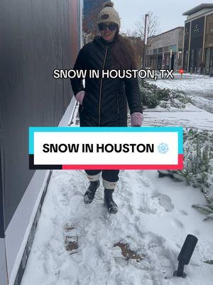 I had to get back to @FOX 26 Houston for coverage of this winter blast! #snow #houstontx #houstonsnow 