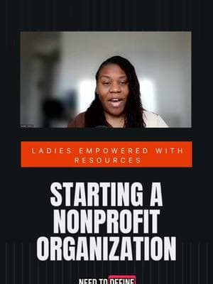 Starting a nonprofit organization. #tiktok #entrepteneur #businesses #grants #christian #biblestudies #sisterhoods #viral #smallbusinesses #womenbusinesses #training #tiktokuniversity 