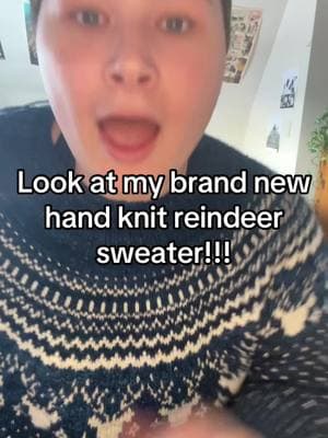 And my next sweater is going to be even cooler, I can’t wait to show you! #knitting #yarntok #yarn #transjoy #caribousweater #sweater #knitspo #finishedobject #handknit #fiberarts #slowfashion #knitterskoftiktok #transknitter 