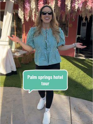 the captions wrote their own version of this tour 😆 #themusehotel #themusehotelpalmsprings #palmspringstravel #pstravel #visitpalmsprings #hoteltour #travelinfluencer 