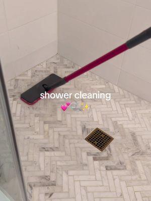 Steam mop clean my shower with me 💕🫧🧚‍♀️ I love cleaning with steam, you get to see all the dirt and grime melt away 🙌 so so satisfying and zero chemicals 🫧💫DAWN7OFFFEB wiII save you$$$ thru 2/15 🫶 #steammop #shower #showercleaning #cleanwithme #asmr #asmrcleaning #steamcleaning #satisfyingcleans 