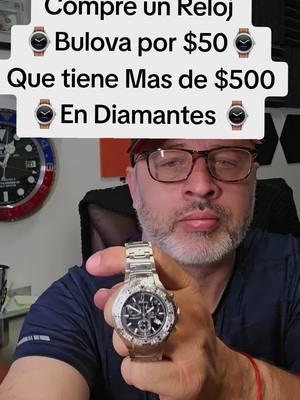 compre un reloj bulova accutron por $50usd qué tiene más de $400usd en diamantes, no crean qué por ser reloj bulova no tiene calidad ya qué esta marca tiene mucha calidad.  #todorelojconfernando #reloj #reloies #relojero #joyeria #joyero #relojbulova #bulova