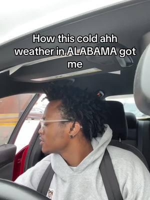 Cause 15 degrees in Alabama in insanity #fyp #fypシ #fypシ゚viral #wizardkingmilk #black #alabama #hbcu 