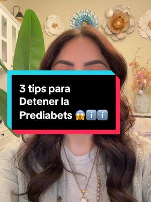 Claro que puedes evitar llegar a una complicación o diagnóstico si mejoras tus hábitos puedes mejorar tu salud #dieta #comida #azucaralta #bajarazucar #nutriologa 