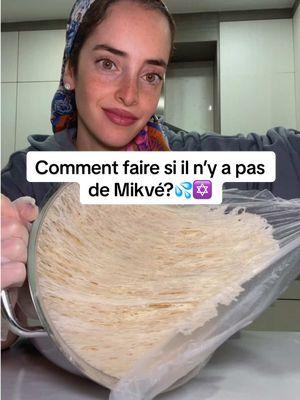 Réponse à @Mamajisma  Comment fait une femme juive sans Mikvé?💦✡️ #jewishtiktok #jewishcheck #jewishgirl #brioche #recette #judaism #torah #plage 