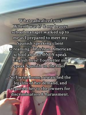 I’ve always been that girl. I’ll always stand up for my people, even when it’s scary. FDT all day, every day. #fdt #latina #lawtina #prelaw #firstgeneration 