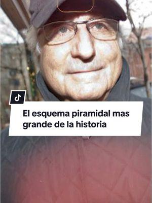 Bernie MADOFF es el responsable del esquema Ponzi más grande en la historia. Es responsable por la pérdida de 64 mil millones de dólares. Bernie MADOFF logró posicionarse como la persona más respetada de Wall Street, por lo que era un privilegio invertir con el.  #madoff #ponzi 