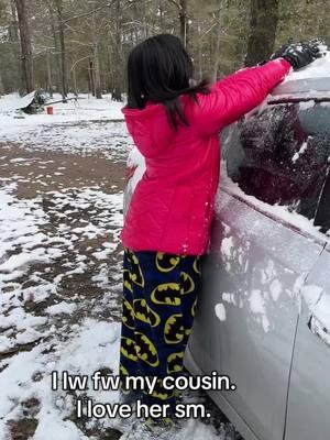 WATCH TILL THE END LMAOO @ilyyangellsm 😍 #fyp #viral?, #friends #viral #flop #snow #momments 