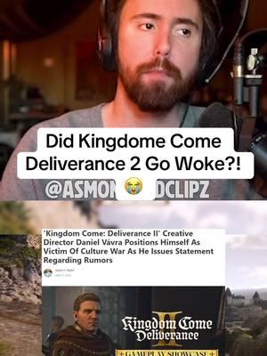 Did Kingdom Come Deliverance 2 go woke? I don’t think so but comment below! #asmongold #asmongoldclip #kingdomcomedeliverance #kingdomcomedeliverance2 #warhorsestudios #gamingtiktok 