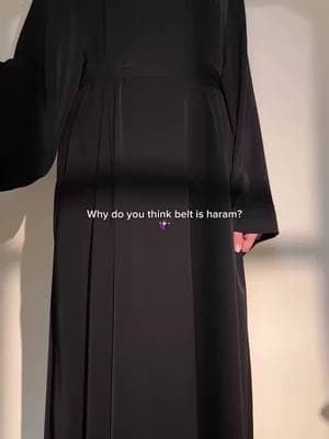 Do you prefer wearing abaya with belt or without 🧕🏻 MA120 #abaya #abayagirls #abayastyle #bayafashion #abayaqueen #hijab #jlibab #jlibabglaomur #khmar #khimar #khimarsyari #muslim #khimarsyari #muslim #capcut #ootdhijabstyle #ootdhijab #OOTD #muslimtiktok #modesty #umrah #umrah2023🕋 #nyc #usa #foryoupage