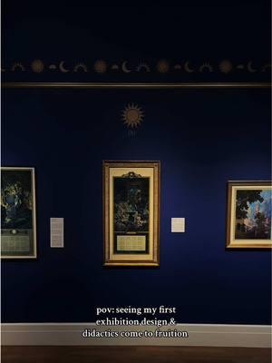 this is dedicated to those who told me my art history degree was useless 🫶 #museum #museumtok #arthistory #art #history #exhibition #curator 