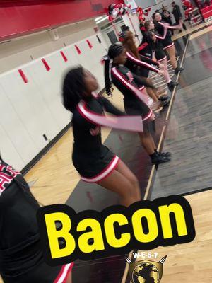 Can I have some ❄️ snow with a side of 🥓 Bacon please. #officialcheergabe #cheer #westfloridahighschool #westflorida #bacon #snow 