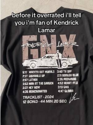 Kdot fan need this GNX shirt #kdot #kendricklamar #kendrick #kendricklamartour #kendricklamarfan #tiktokisback #savedtiktok 