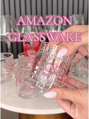 Unboxing the cutest Amazon glassware that’s perfect for entertaining! Obsessed with these dainty bow details 🎀 – they add such a charming touch. 🥂✨ Details linked in my bio! #AmazonFinds #glassware #HomeDecorLover #amazonhome #Affliate #EntertainingEssentials @Amazon Influencer Program @Amazon Home  