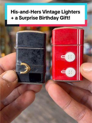 This doesn’t really ever happen today we got two mystery boxes , with two unique requests, that might be satisfied with one iconic lighter style! ✨ vintage Trimlite lighters by Champ, made in Austria between 1959-1975. These cool lighters are not only stylish but built to last. 🧐 #CoolLighters #MysteryBox #VintageLighters #HisAndHers #BirthdayGifts #GiftIdeas  #LighterCollector  #UniqueGifts #PittsburghShop #CuratedFlame #TrendingNow #creatorsearchinsights 