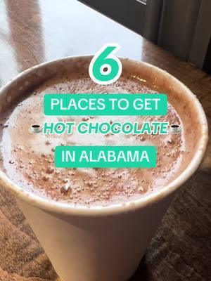 ☕️HOT COCOA: Need an excuse for a sweet treat? Stay warm with the best cold weather remedy, hot chocolate👇 ✨Monarch ⏰7 AM-5:30 PM 📍714 22nd Ave, Tuscaloosa, AL 35401 ✨Church Street Coffee ⏰6 AM-6 PM 📍81 Church St, Mountain Brook, AL 35213 ✨Piper and Leaf ⏰9 AM-7 PM 📍109 Gates Ave SE, Huntsville AL 35801 ✨Nova Espresso ⏰7 AM-12 PM 📍306 St Anthony St, Mobile, AL 36603 ✨Frothy Monkey ⏰7 AM-8 PM 📍2320 2nd Ave N, Birmingham, AL 35203 ✨Fairhope Chocolate ⏰8 AM-5 PM 📍403 Fairhope Ave, Fairhope, AL 36532 ❓Which hot chocolate spots did we miss? Let us know in the comments! @monarchespresso @81churchstreet @piperandleaf @nova_espresso @frothymonkey @fairhopechocolate #alabama #hotchocolate #bama #bamabuzz #hotcocoa #mobilealabama #birmingham #fairhope #huntsville #mountainbrook #tuscaloosa #al AE