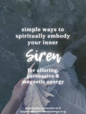 #spirituallyconnected #witchywoman #witchtok #witch #spiritual #witchcraft #wildwitchywoman #spellworker #lovespellsthatwork #moneyspellsthatwork #sirenenergy #sirenmagick #sirenwitch #sirenwitchcraft #divinefeminine #divinefeminineenergy #sirentips #sirentiktok 