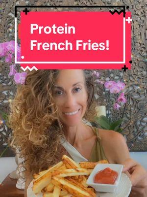 You won’t believe how delicious my Protein French Fries are! 🍟 They’re Carnivore Friendly, too! INGREDIENTS ▢ 2 slices protein sparing bread ▢ 1/4 cup duck fat (or avocado oil or tallow) ▢ Redmond Real salt (code MARIA15 to save) SERVING: ▢ Primal Kitchen Ketchup ▢ Primal Kitchen Ranch Dressing INSTRUCTIONS   Cut the protein sparing bread into thin French fry shapes. Place the oil into a large cast iron skillet and heat to medium high heat. Once hot, add the protein sparing French fries. Cook until golden brown, about 20 seconds (take care, depending on the temperature of the oil they can brown quickly), rotate and cook on all sides until golden brown. Add more oil if needed. Remove from heat and place onto a paper towel. Sprinkle with salt. Serve with plenty of Primal Kitchen Ketchup and Primal Kitchen Ranch Dressing! NOTE: To lower the calories, you can bake the PSMF French Fries. Spray the fries with Primal Kitchen Avocado oil spray and place on a baking sheet in a 350 degree F oven for 15-25 minutes or until crispy and golden. #protein #frenchfries #mealprep #lunch #yum #psmf #carnivore #carnivorediet #worldcarnivoremonth #keto #ketodiet #lowcarb #Recipe #mariaemmerich @Primal Kitchen Foods 