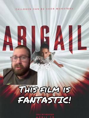 Abigail is a phenomenal film! Worth the watch! #abigail #movie #moviereview #review #vampire #melissabarrera #danstevens #dracula #thriller #horror #anguscloud #kathrynnewton 