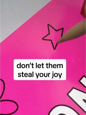 Don’t let them steal your joy. 🩷 #procreateart #digitalart #arttherapy #procreateartist #procreatetutorial #procreateapp 