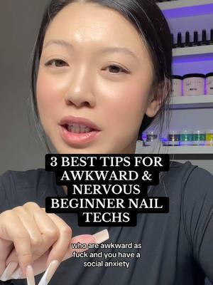 I’m a socially awkward nail tech and here 3 tips that helped me to succeed in my appointments #beginnernailtech #nailtechlife #nailtechcheck #acrylicnails #acrylicapplication #makarttpro #acrylicapplicationtutorial #nailtech #clientconsultation #nailconsultation 