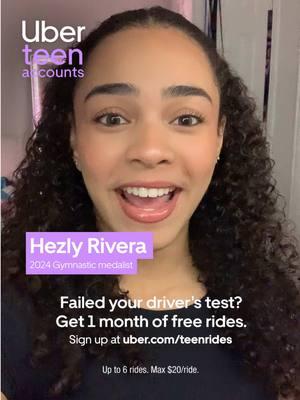 #ad Proud passenger princess ♥️ If you fail your driver’s test, @Uber teen accounts will give you 1 month of free rides. Terms apply. #Uberteenaccounts 