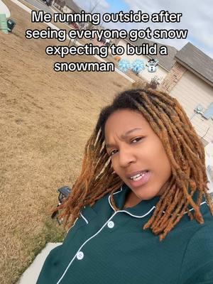 Very disappointed #fyp #thepaddyfam #texaswinter #snowstorm 