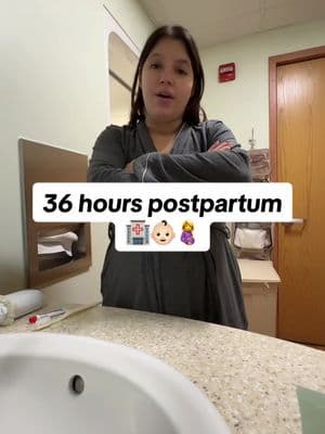 Anyone else feel like there was just constantly people coming in and out of their room?! I felt anxious just trying to wash my face everyday because I swear someone was always coming in needing me or the baby for something 😩 I know it’s part of their job but I was definitely looking forward to being in the comfort of my house at this point 🥲 #postpartum #36hourspostpartum #hospitaldelivery #secondtimemom #postpartumvlog  #CapCut 