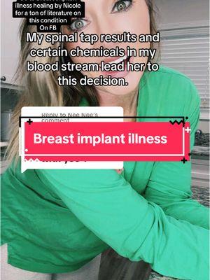 Replying to @Nee Nee Breast implant illness is very real.                    https://gofund.me/e3002f6b #relatablechristian #gofundme #pleasegoviral #breastimplantillness #breastimplamtillnessawareness #jesus #relateablemom 