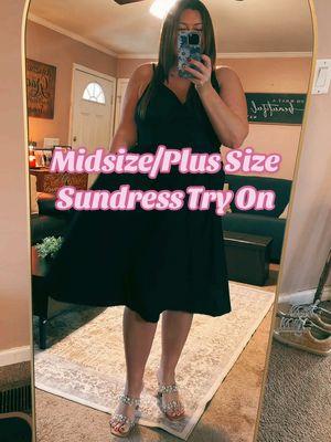 Cute sundresses for my midsize and plus size girlies 🫶🏻 #sundress #camidress #dresses #midsize #plussize #curvy #SummerFashion #springfashion #boho #midsizefashion #plussizefashion #curvygirl 