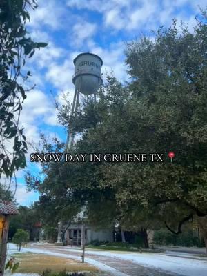 Waking up to Snow ☕️🌨️🫶🏻 #texas #gruene #newbraunfelstexas #beautiful #texassnow #snow #snowday #fyp #fy 