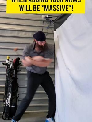 If you've ever wanted to *feel* what it's like to use your "big muscles" in your swing most effectively (especially for maximum power) then this is one of the best drills you can do... Give it a try and you'll feel the difference extremely fast! 💣🏌‍♂️🤙 #golftips #golfdrills #stronggolfers #joshuacrews #golftiktok #golftok #PGA #clubheadspeed #swingspeed #ballspeed #golfworkout #golflesson #golffitness #golfswing #golfr #golfer 