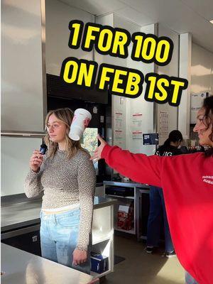 $1 DRINKS ON FEB 1ST!! WHO’S READY?!🎉🥤🏃‍♀️ #swigdrinks #dirtysoda #drinktok #swig  Limit two discounted drinks per person present. Drinks start at just $1. Other restrictions apply. February 1st at ALL Swig locations from 10AM - 8PM.