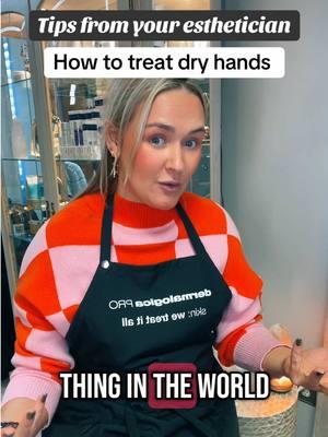 Replying to @adryanarose  Dry hands tips and tricks. Let us know yours in the comments!!  #dryhands #estheticiantips 